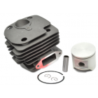 KIT CILINDRU - PENTRU HUSQVARNA 365 - 371 - 372 D=48MM MODEL NOU [ GAT  PATRAT ]